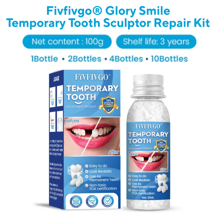 Fivfivgo® Glory Smile Temporary Tooth Sculptor Repair Kit