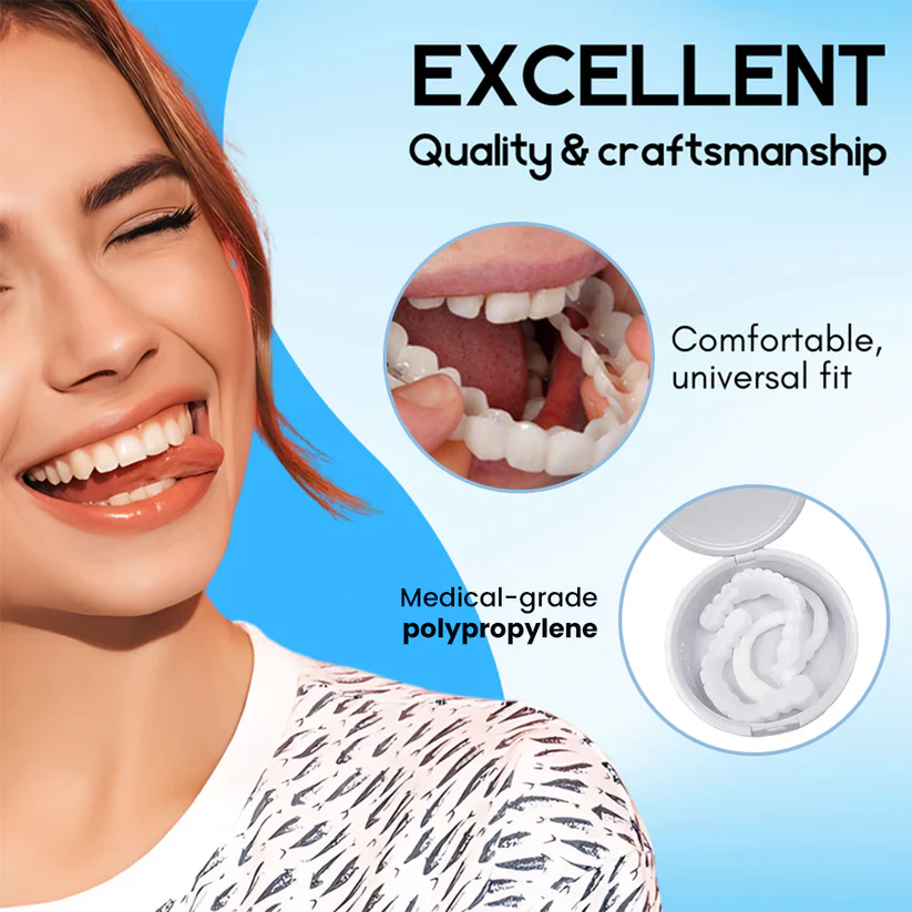 Fivfivgo® Adjustable Snap-On Dentures