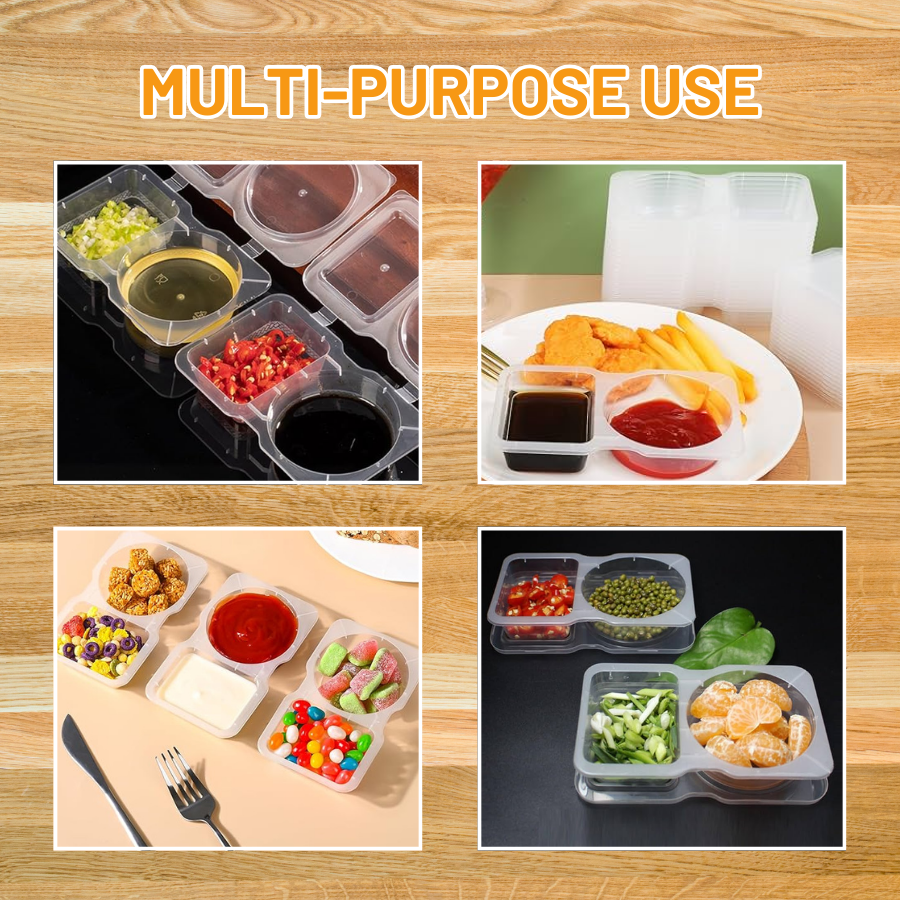 Fivfivgo® Reusable Snack Pack Containers