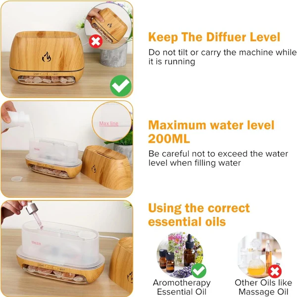 Fivfivgo™ Himalayan Salt Rock Scent Diffuser