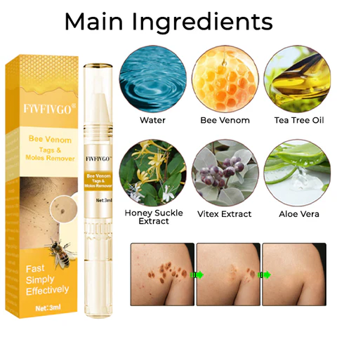 Fivfivgo® Bee Venom Tags & Moles Remover