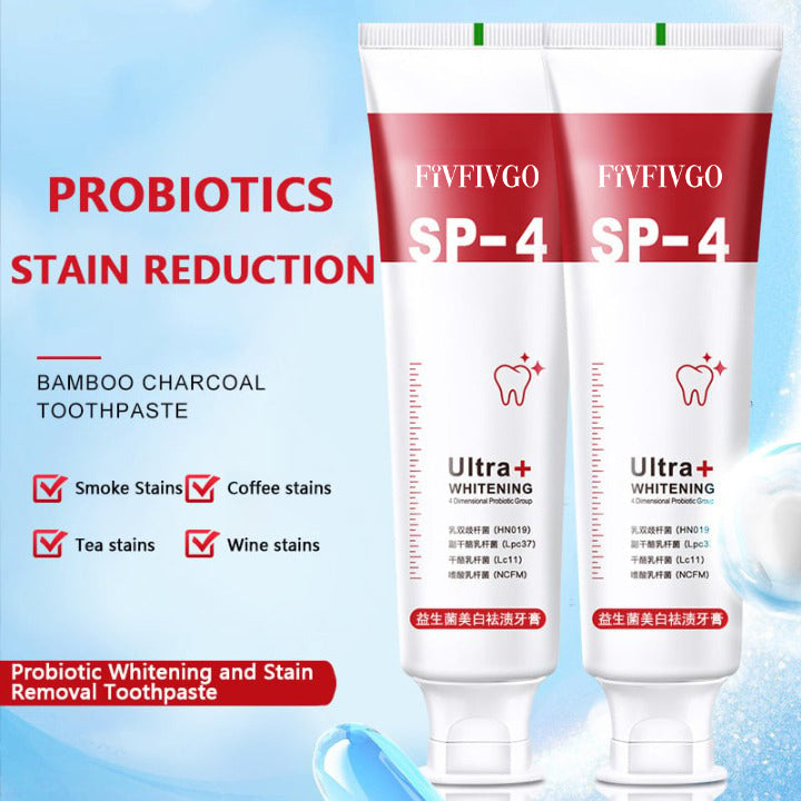 Fivfivgo™ 4TM Probiotic Whitening Toothpaste