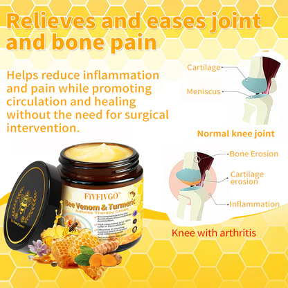 Fivfivgo™ Bee Venom & Turmeric Arthritis Therapy Cream (Specializihng in orthopedic conditions and joint pain)