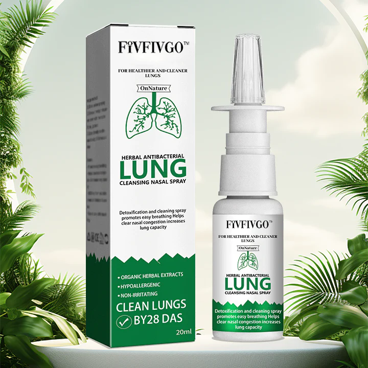 Fivfivgo™ Herbal Antibacterial Lung Cleansing Nasal Spray