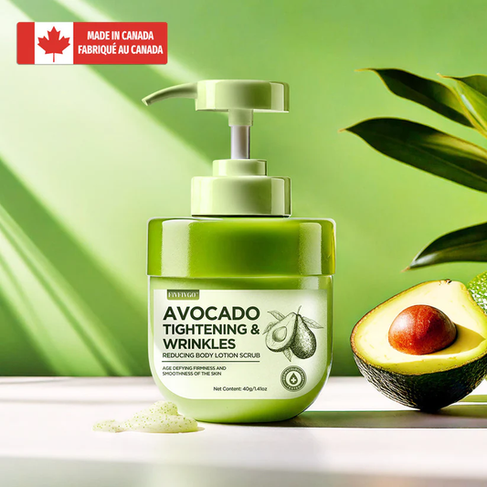 Fivfivgo™ Avocado Tightening & Wrinkles Reducing Body Lotion Scrub (🇨🇦CDA Recommended)