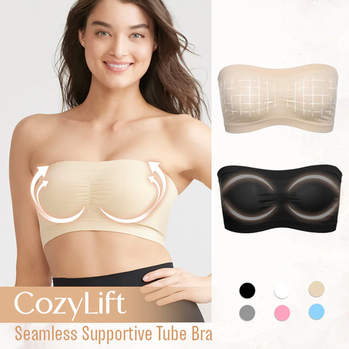 Fivfivgo™ CozyLift Seamless Supportive Tube Bra