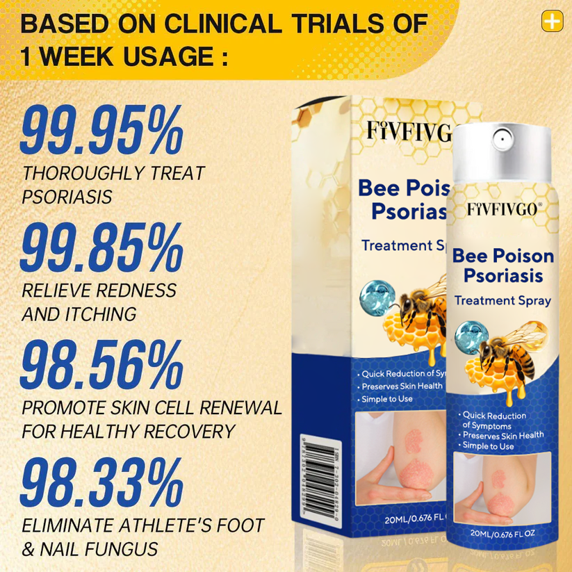 Fivfivgo® Bee Poison Psoriasis Treatment Spray