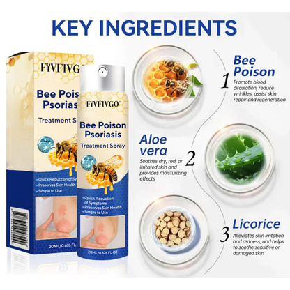Fivfivgo® Bee Poison Psoriasis Treatment Spray