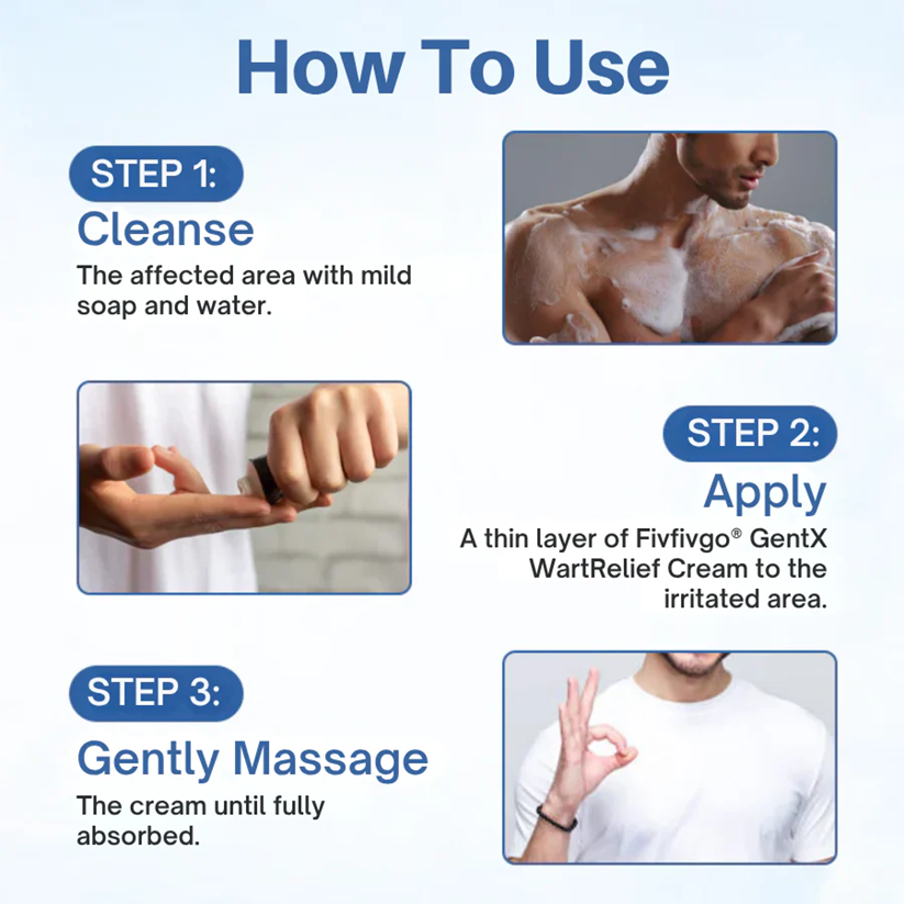 Fivfivgo® GentX WartRelief Cream