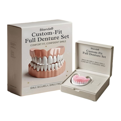 Bikenda® Custom-Fit Full Denture Set
