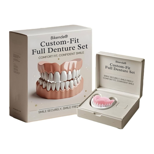 Bikenda® Custom-Fit Full Denture Set