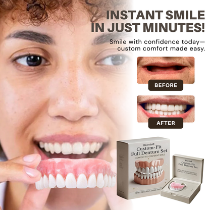 Bikenda® Custom-Fit Full Denture Set