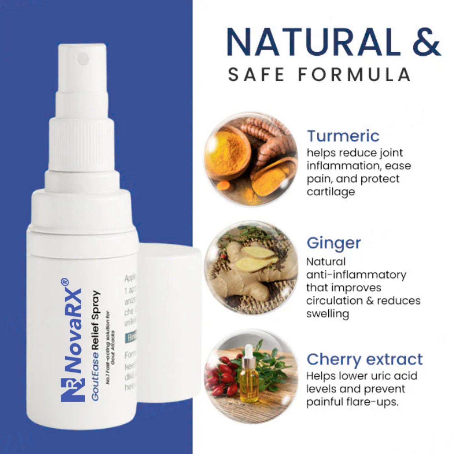 NovaRX® GoutEase Relief Spray
