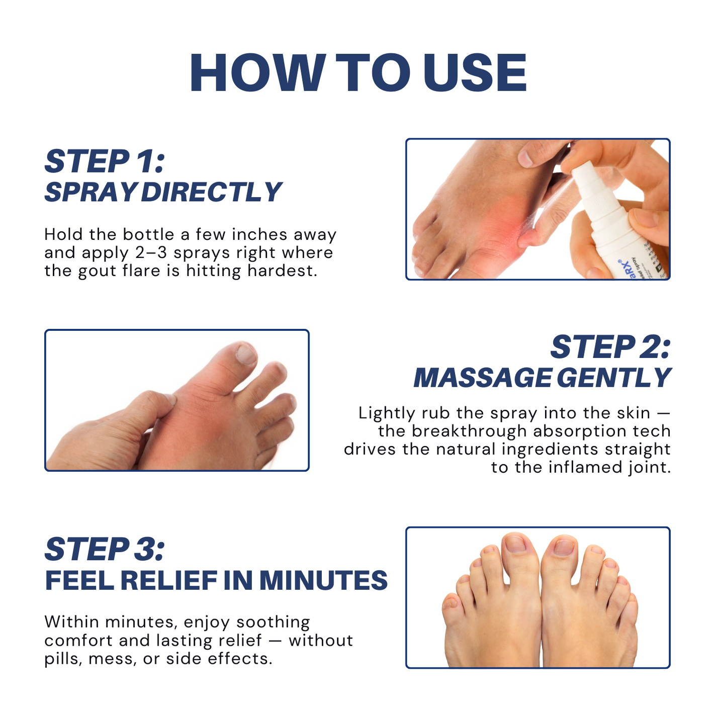 NovaRX® GoutEase Relief Spray image NovaRX® GoutEase Relief Spray