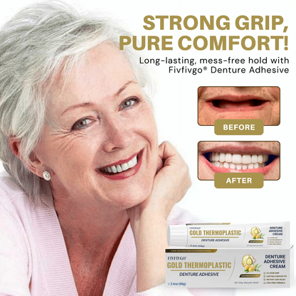 Fivfivgo® Gold Thermoplastic Denture Adhesive