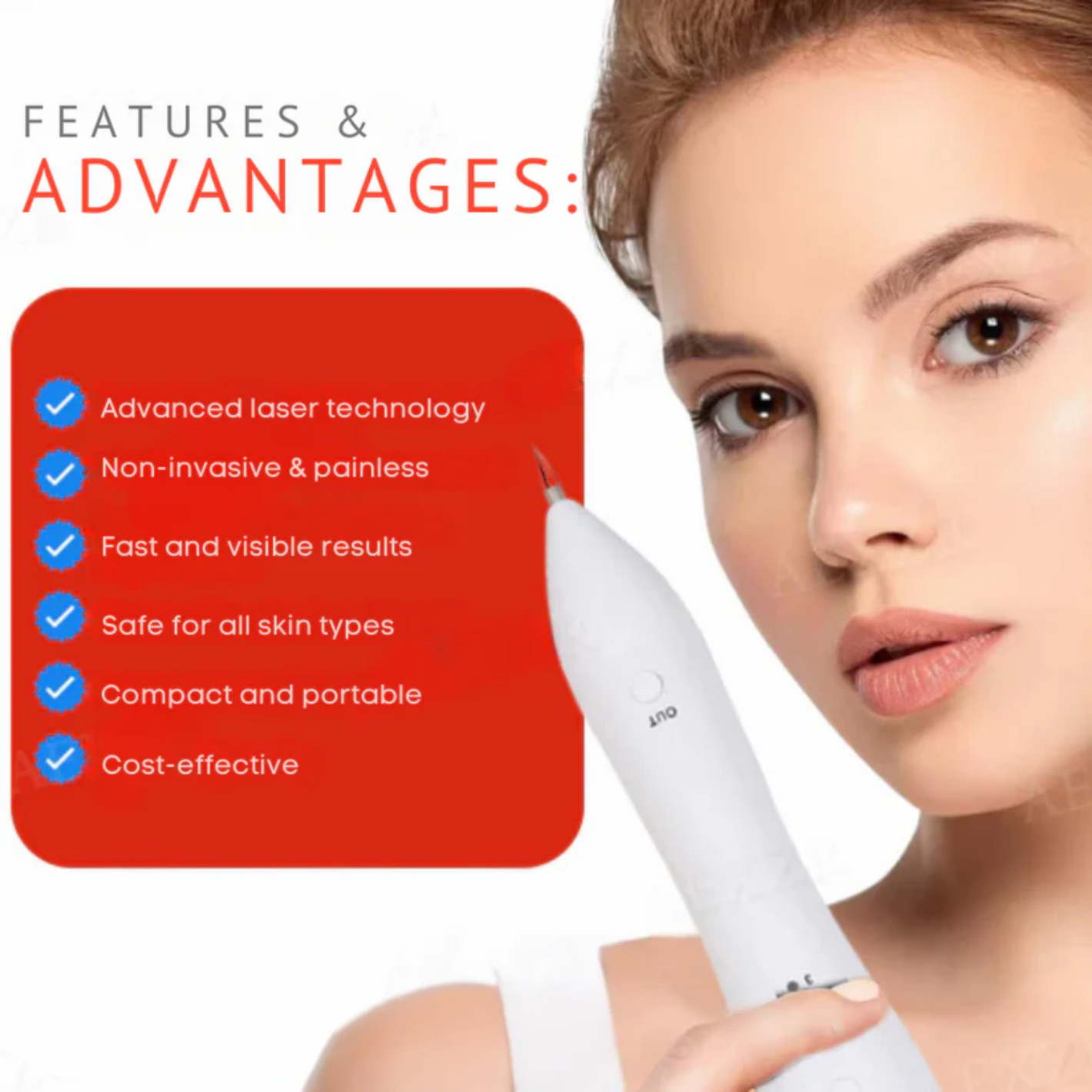 Bikenda® Portable Skin Care Laser Pen image Bikenda® Portable Skin Care Laser Pen