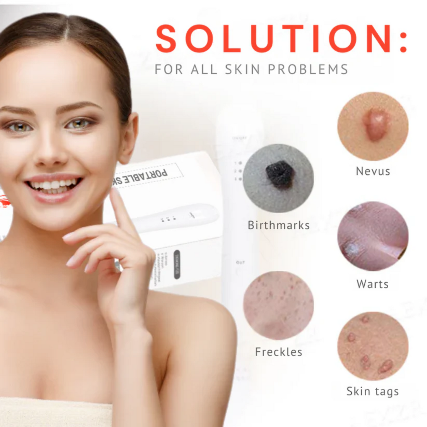 Bikenda® Portable Skin Care Laser Pen PRO