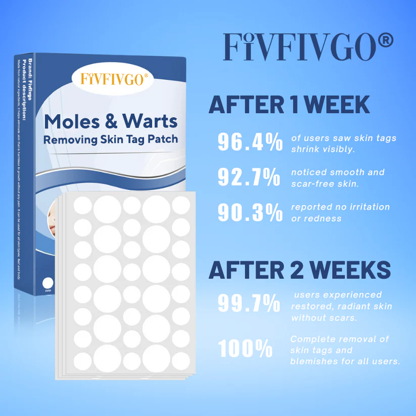 Fivfivgo® Moles & Warts Removing Skin Tag Patch image Fivfivgo® Moles & Warts Removing Skin Tag Patch