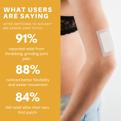 NovaRX® Bee Venom Joint Therapy Botanical Patch