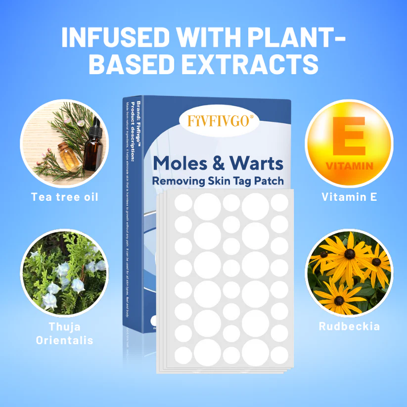 Fivfivgo® Moles & Warts Removing Skin Tag Patch image Fivfivgo® Moles & Warts Removing Skin Tag Patch