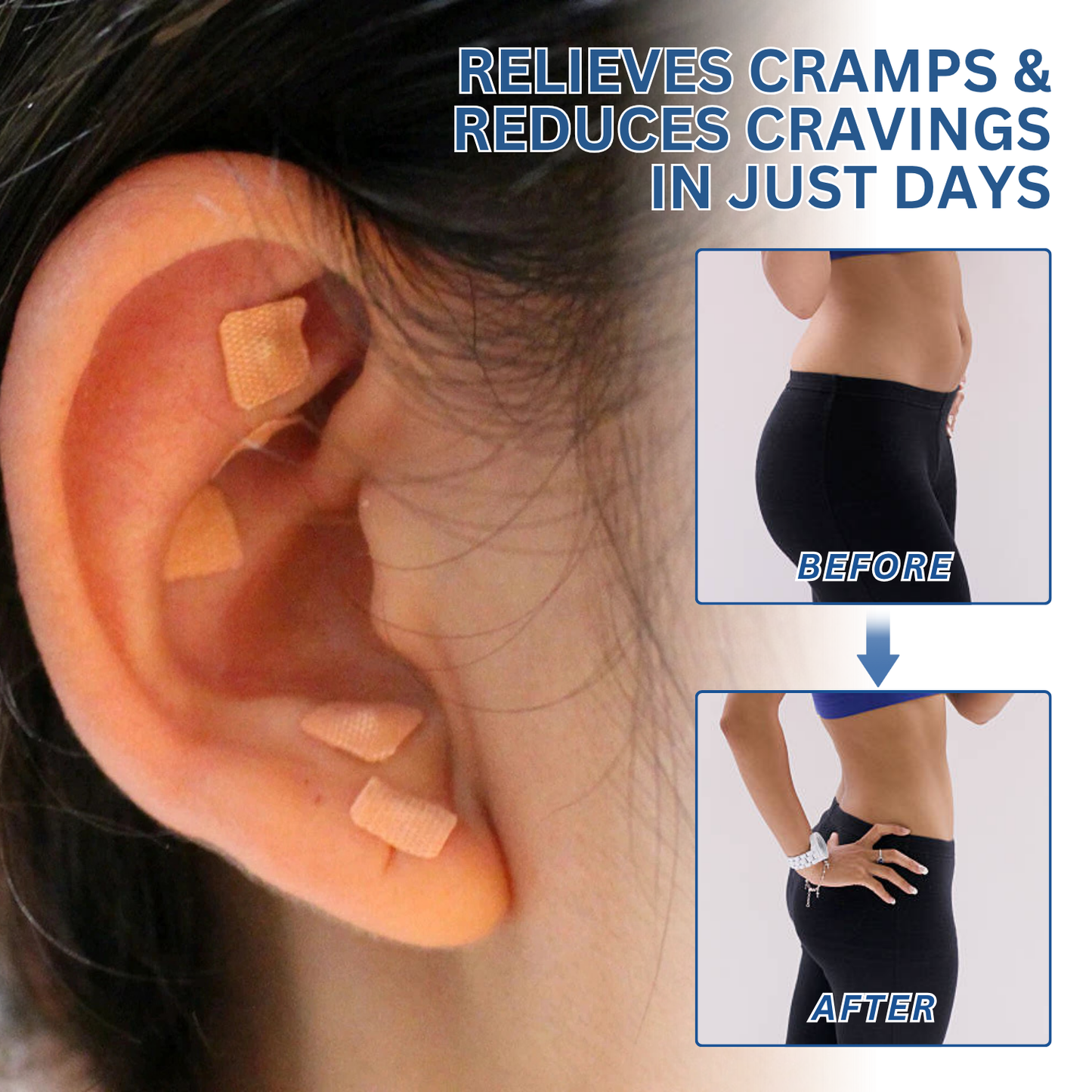 Fivfivgo® Ear Therapy Magnetic Acupressure Patch