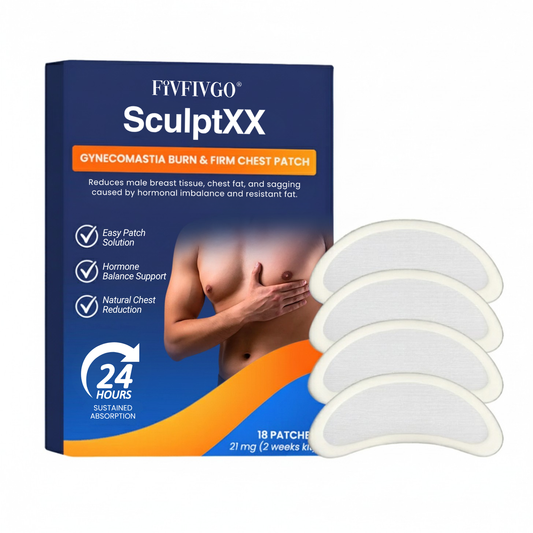 Fivfivgo® SculptXX Gynecomastia Burn & Firm Chest Patch