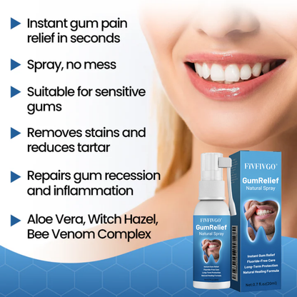 Fivfivgo® GumRelief Natural Spray