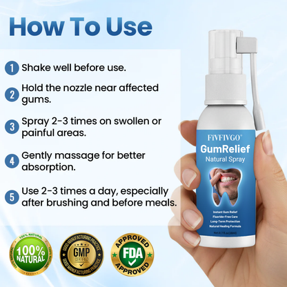 Fivfivgo® GumRelief Natural Spray