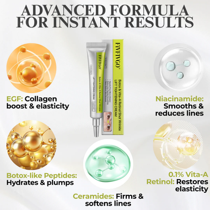 Fivfivgo® Botox & Vita-A Retinol Shot Wrinkle - Lift Tightening Cream