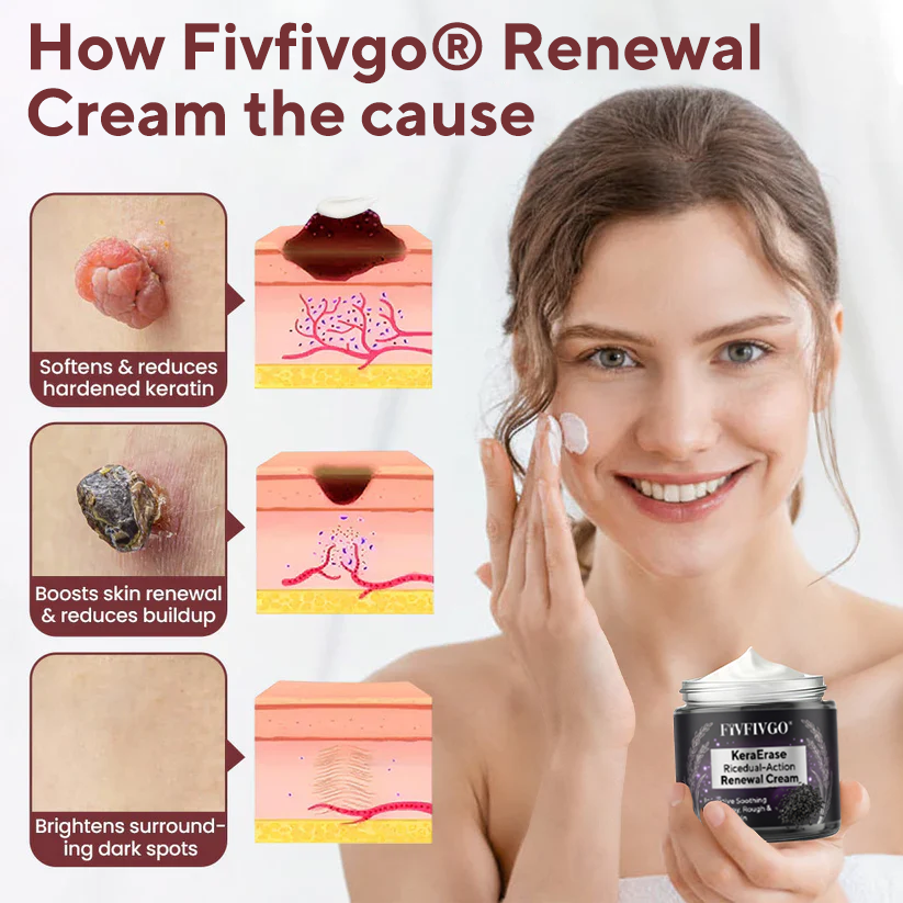 Fivfivgo® KeraErase Ricedual-Action Renewal Cream