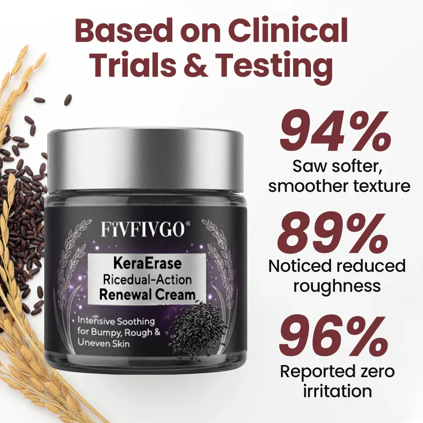 Fivfivgo® KeraErase Ricedual-Action Renewal Cream