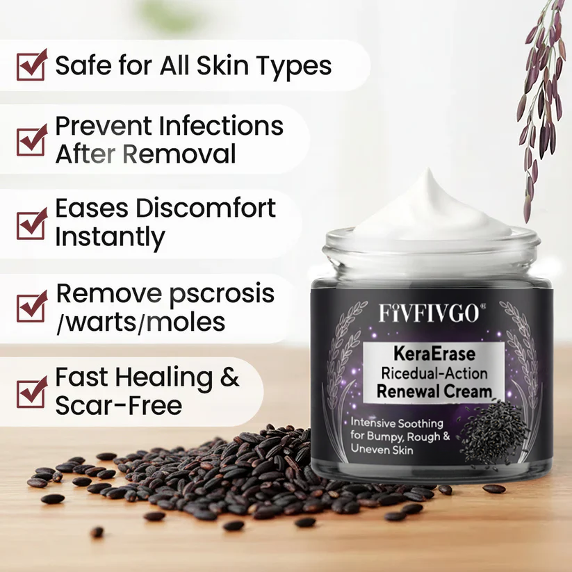 Fivfivgo® KeraErase Ricedual-Action Renewal Cream