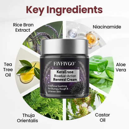 Fivfivgo® KeraErase Ricedual-Action Renewal Cream