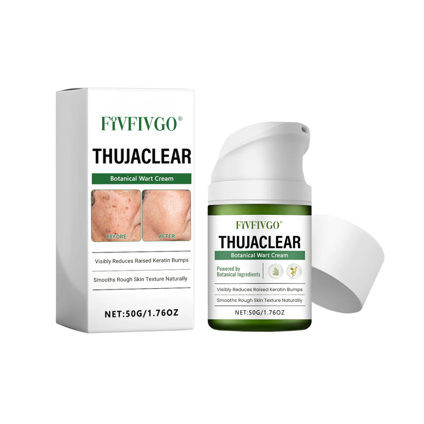 Fivfivgo® ThujaClear Botanical Wart Cream