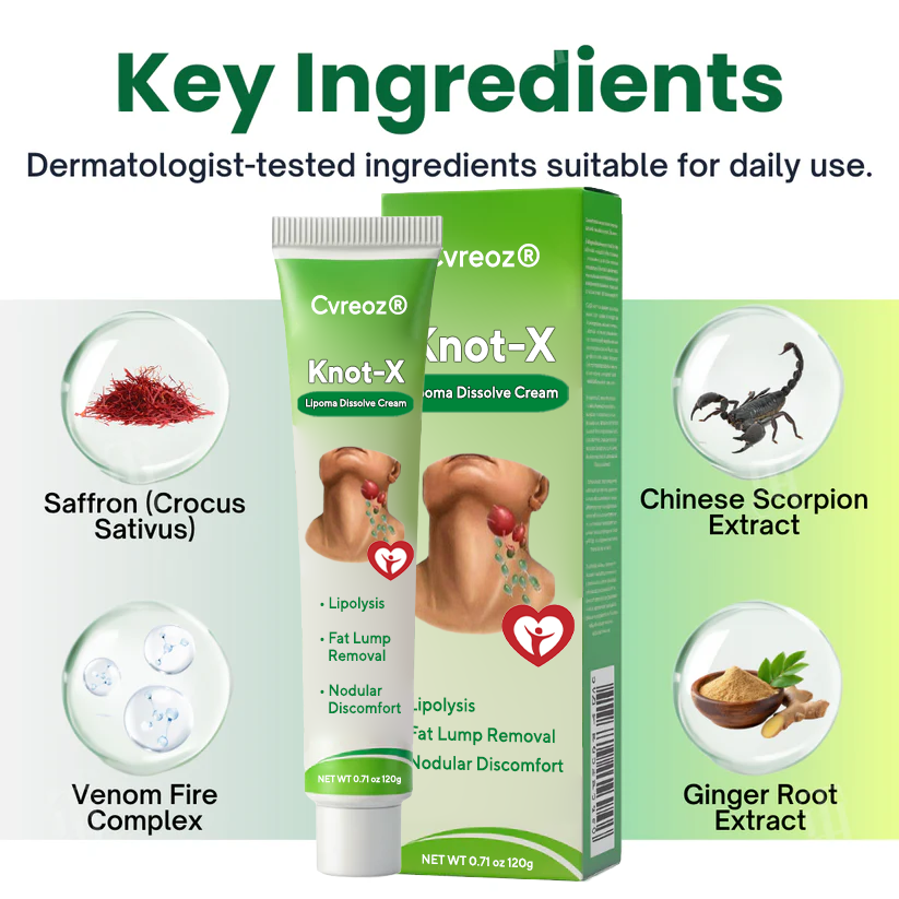 Cvreoz® Knot-X Lipoma Dissolve Cream