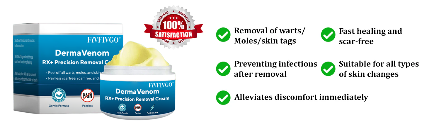 Fivfivgo® DermaVenom RX+ Precision Removal Cream
