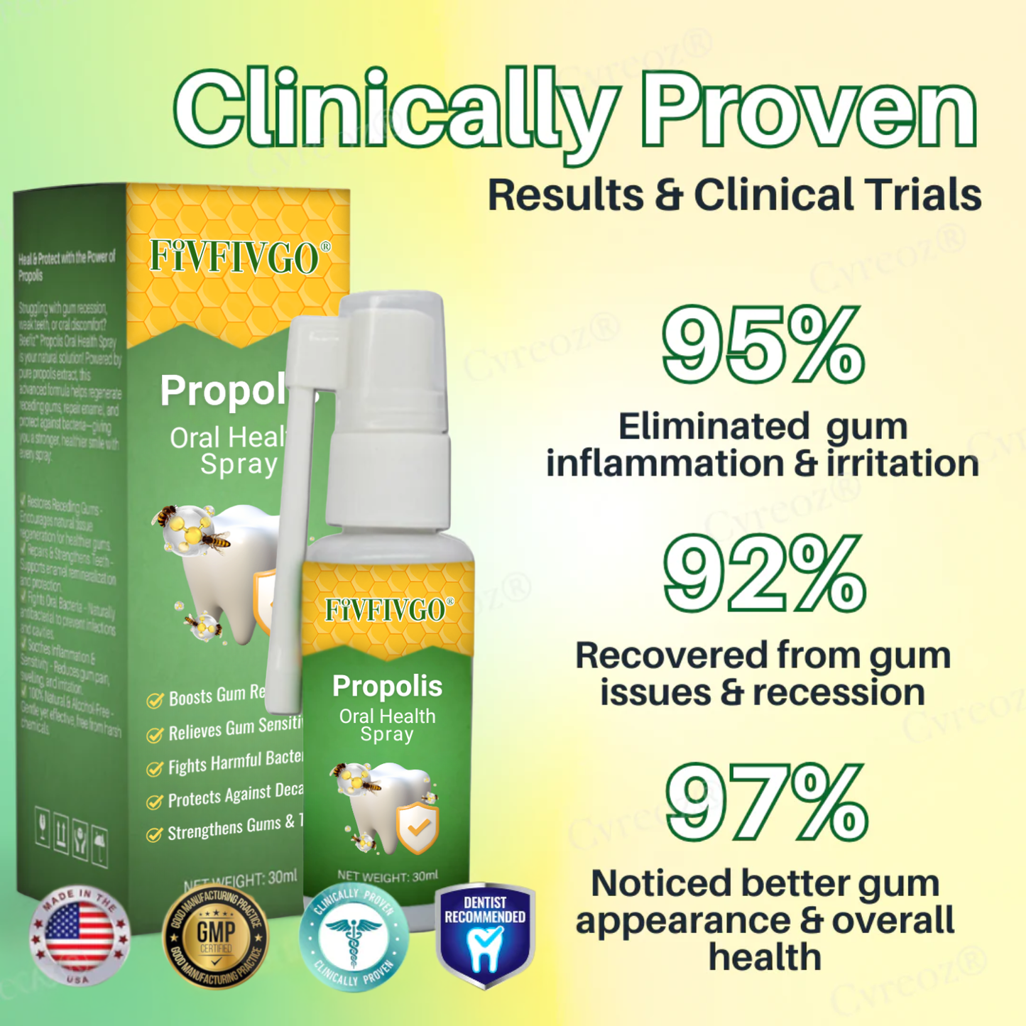 Fivfivgo® Propolis Oral Health Spray