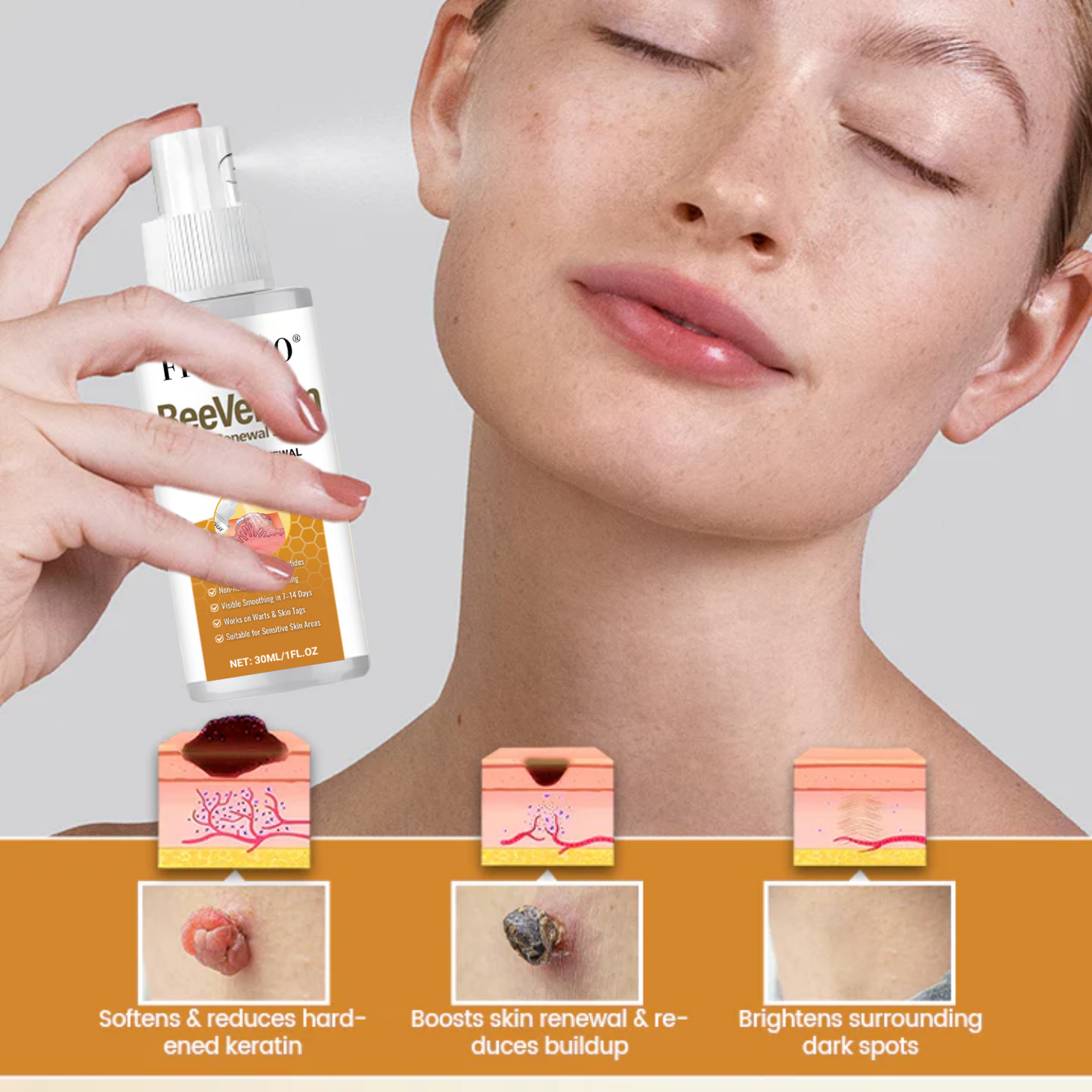 Fivfivgo® BeeVenom Wart Renewal Spray