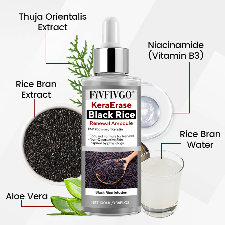 Fivfivgo® KeraErase Black Rice Renewal Ampoule
