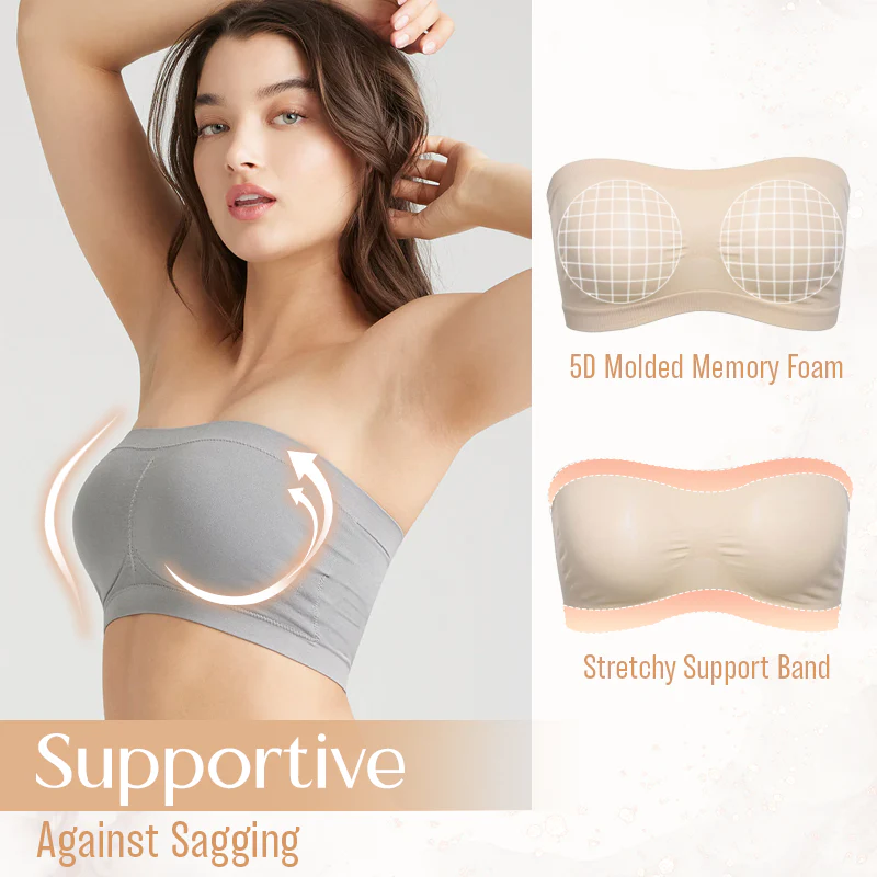 Fivfivgo™ CozyLift Seamless Supportive Tube Bra