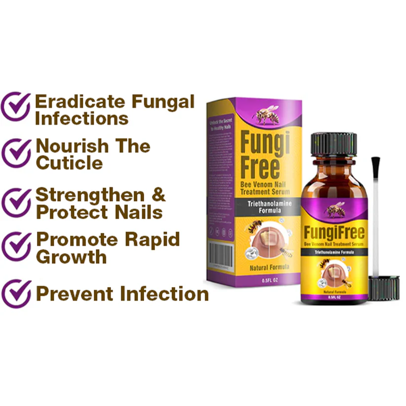 Fivfivgo™ FungiFree Bee Venom Nail Treatment Serum