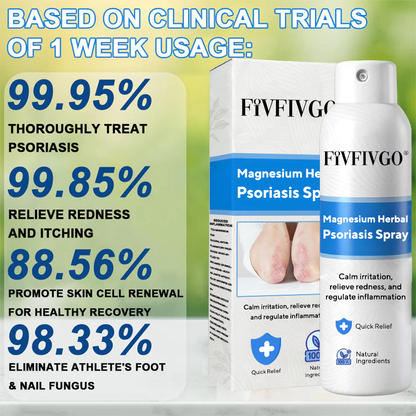 Fivfivgo® Magnesium Herbal Psoriasis Spray