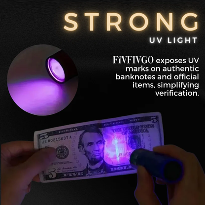 Fivfivgo™ Money Verifier Flashlight