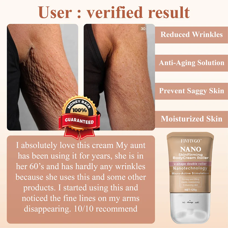 Fivfivgo™ Nano SkinFirming BodyCream Roller