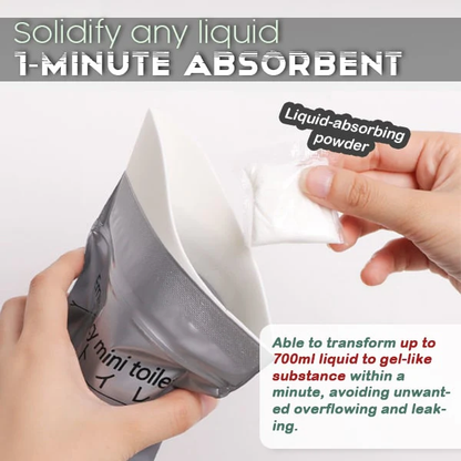 Disposable Non-Spill Travel Emergency Urine Bag