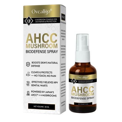 Oveallgo® AHCC Mushroom HPV Genital Warts Eraser Spray PRO