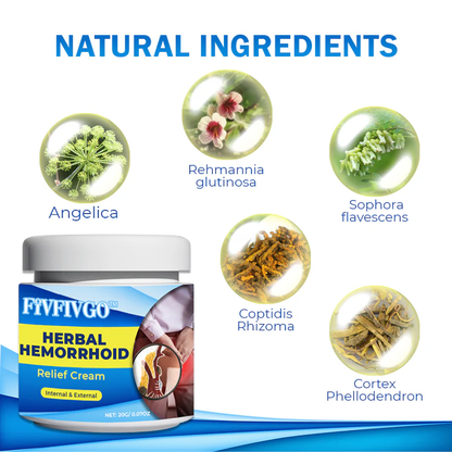 Fivfivgo™ Herbal Hemorrhoid Relief Cream