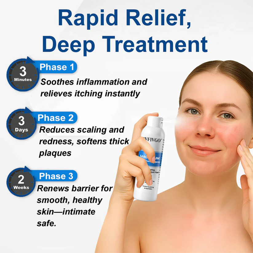Fivfivgo® Magnesium Herbal Psoriasis Spray