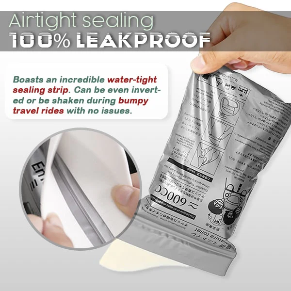 Disposable Non-Spill Travel Emergency Urine Bag