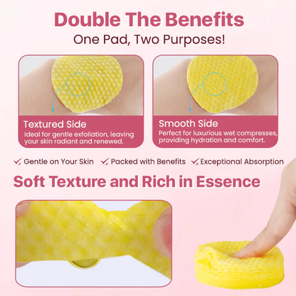 Fivfivgo™ GlowGenius Turmeric Exfoliating Pad